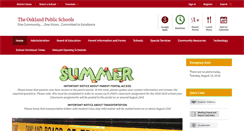 Desktop Screenshot of oaklandschoolsnj.org